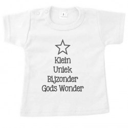 kort shirt wit kleinuniekbijzonder1